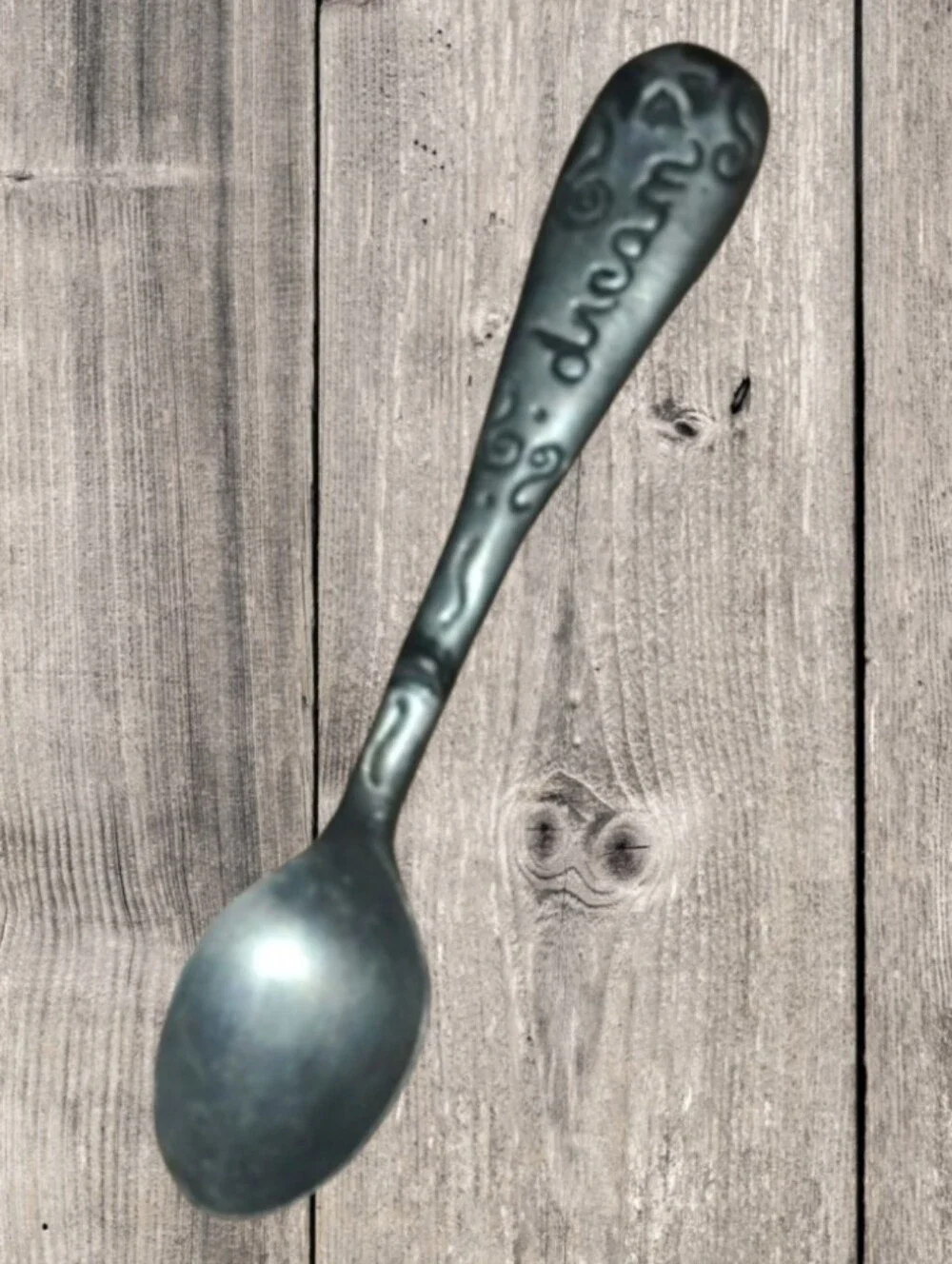 RETIRED METAL MORPHOISIS PEWTER COLLECTIBLE BABY SPOONS 